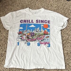 Brandy Melville White Cotton T-Shirt